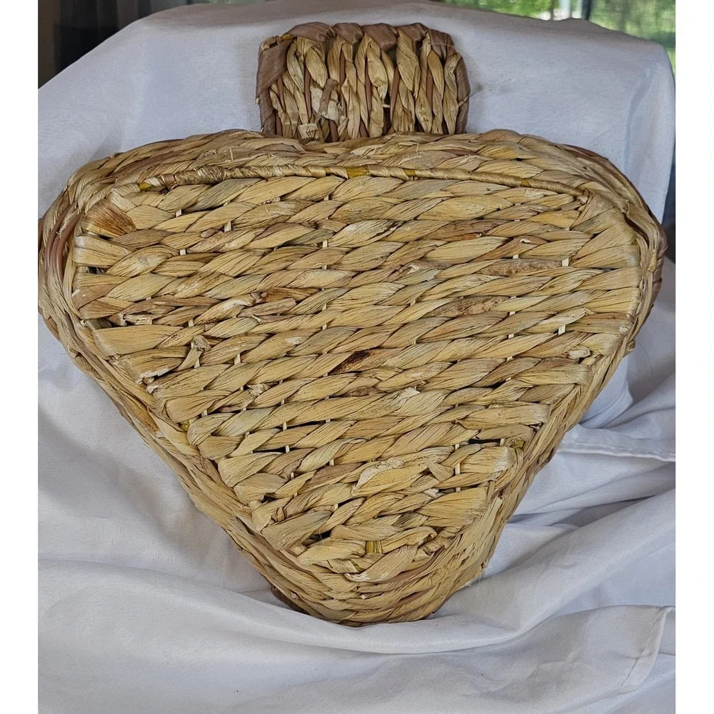 Woven Serving Basket Unique Diamond Shape